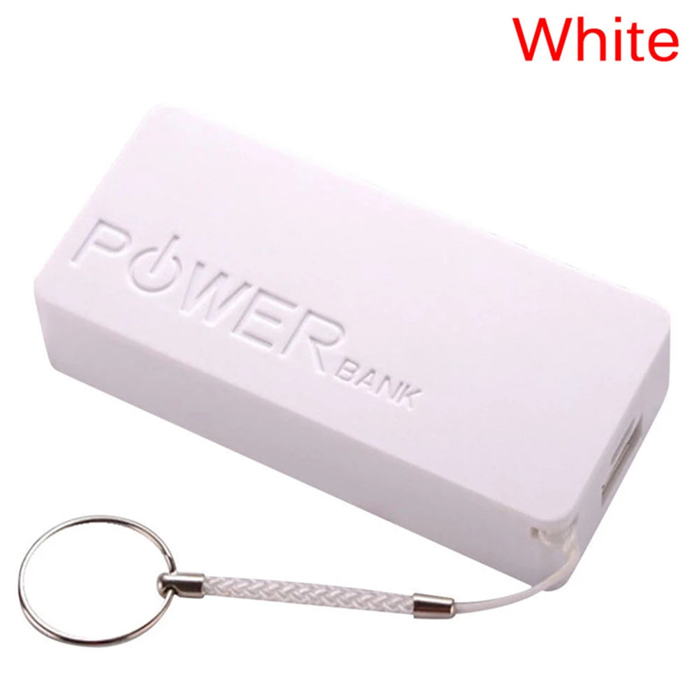 Portable Power Bank for 18650 Battery 2 Slot Charger Case Cover DIY Mobile Storage Box General Charger