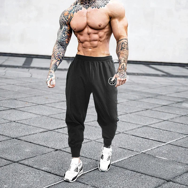 Men's Casual Trend Sweatpants Running Pants Summer Quick Dry Jogging Pants Gym Fitness Training Trackpants Bodybuilding Trousers