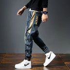 Elastic Man Cowboy Pants Stretch Y2k Vintage Designer Trousers 90s Streetwear Stacked Wide Leg Soft Denim Original Jeans for Men