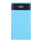 10W 18W 6*18650 Power Bank Battery Box Holder Dual USB Type C Micro 22.5W Fast Charge Shell With Led Lights 18650 Battery Cases