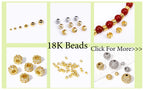 1 Pcs 18K Gold Plated Magnetic Lock For Bracelet Connectors Accessories,Magnetic Fasteners Clasp For DIY Jewelry Making Supplies