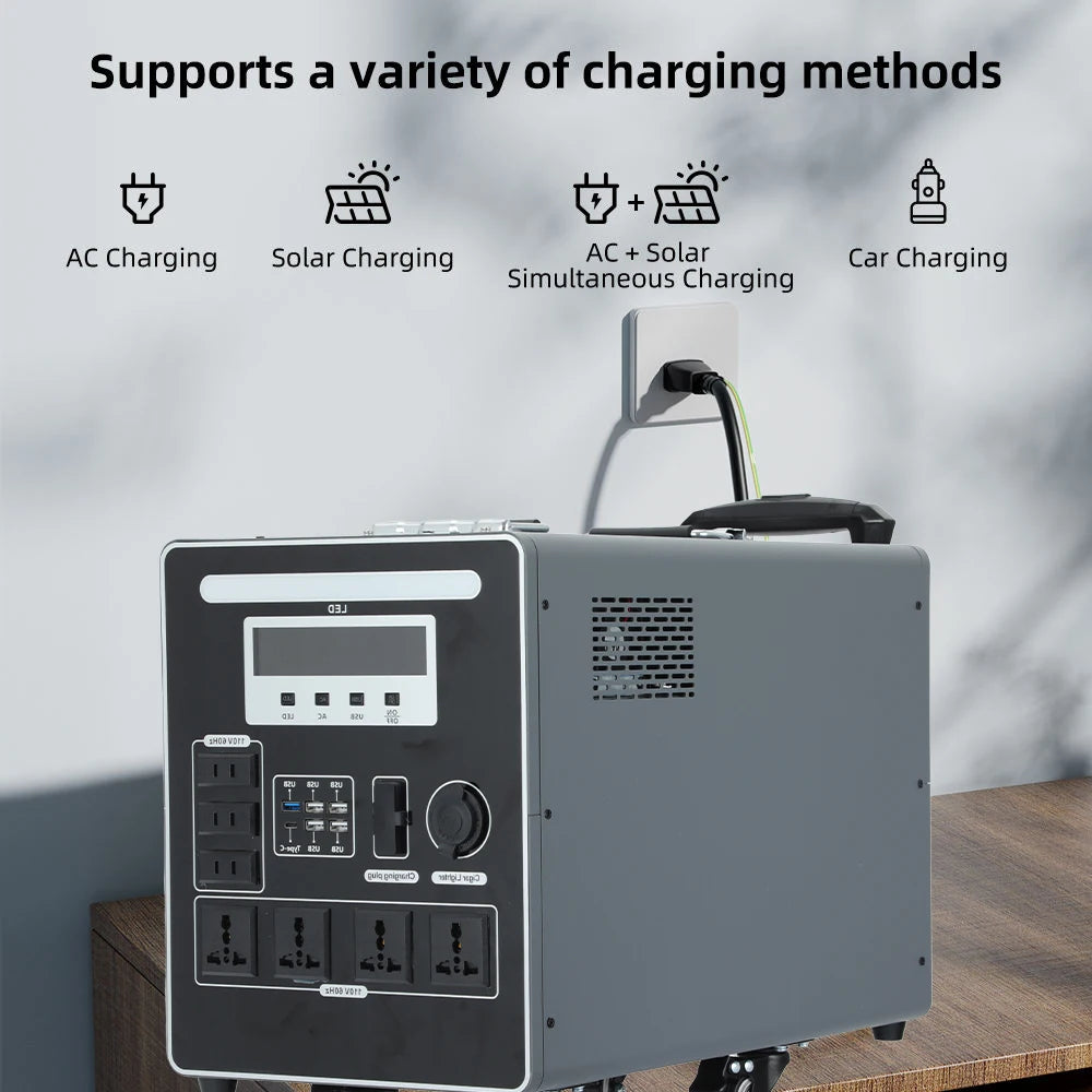 5KW 3600W Solar Generator Portable Lithium Power Station Power Banks PowerStation Generator Solar Best Solar Generator