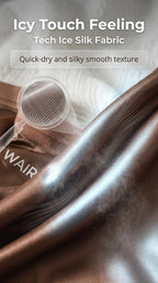1/3PCS Luxury Satin-like Ice Silk Men Underwear Cool Breathable Double-side Mesh Men's Panties High Elastic Seamless Lingeries
