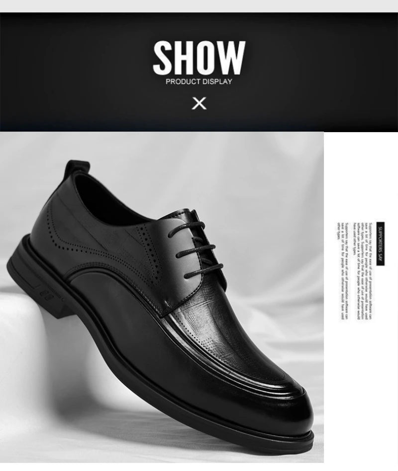 Business Formal British Style Casual Commuting Style Commuting Shoes Wedding Groom Shoes Leather Shoes Men's Four Seasons