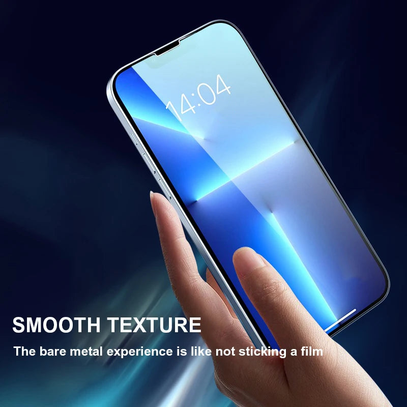 5pcs Tempered Glass for iPhone 17 16 15 14 13 12 Pro Max Screen Protector for iPhone 12Mini 13Mini 14 Plus 14Pro Glass 16Pro Max