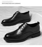 Business Formal British Style Casual Commuting Style Commuting Shoes Wedding Groom Shoes Leather Shoes Men's Four Seasons