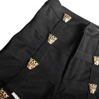 Sexy Ladies Hot Shorts Cotton High Waist Punk Style Rock Bandage Hollow Out Dance Show Party Club Skinny Short Fashion