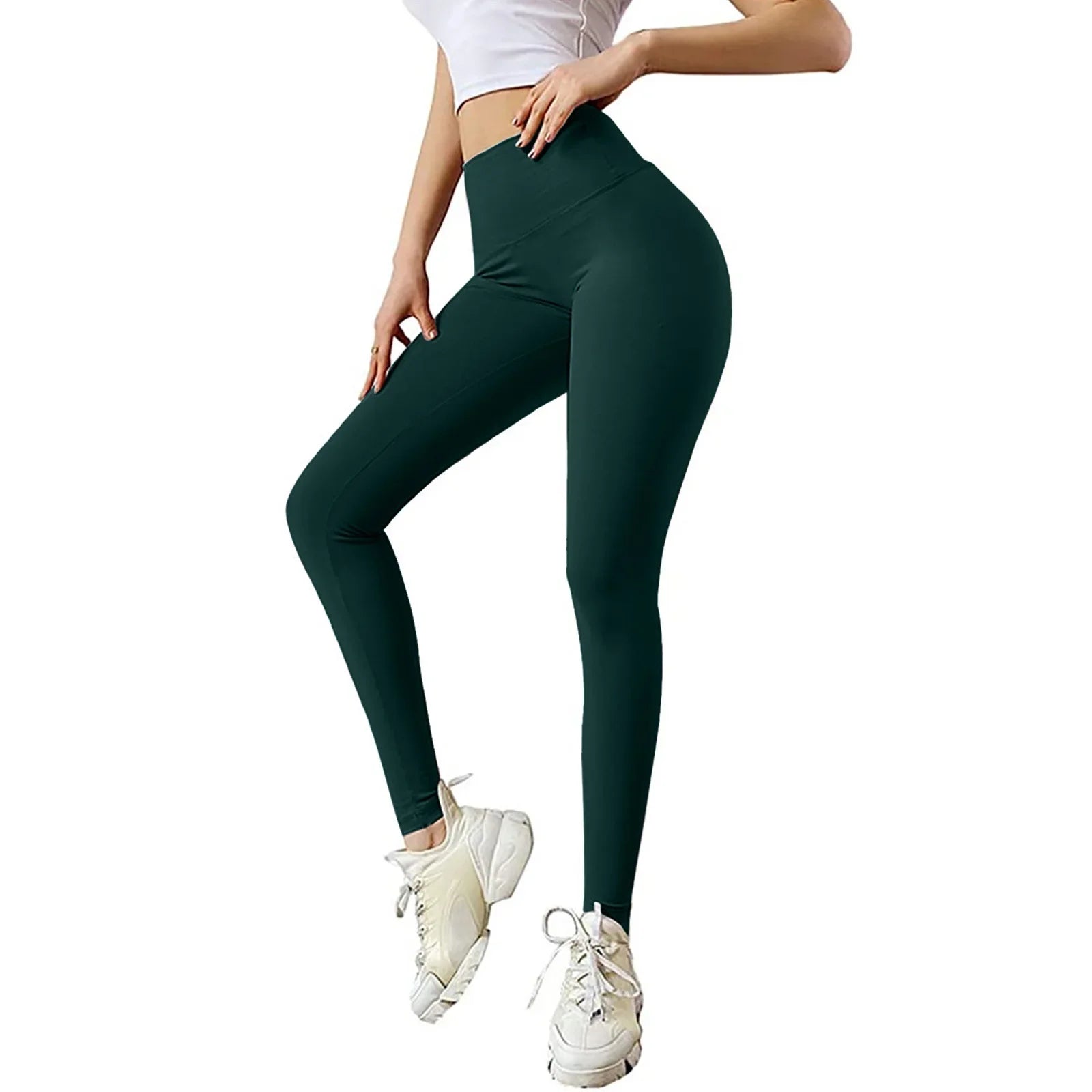 Womens Butt Lift High Waisted Yoga Pants Tummy Control Bow-Knot Tie Workout Leggings Sport Tights Running Leggings