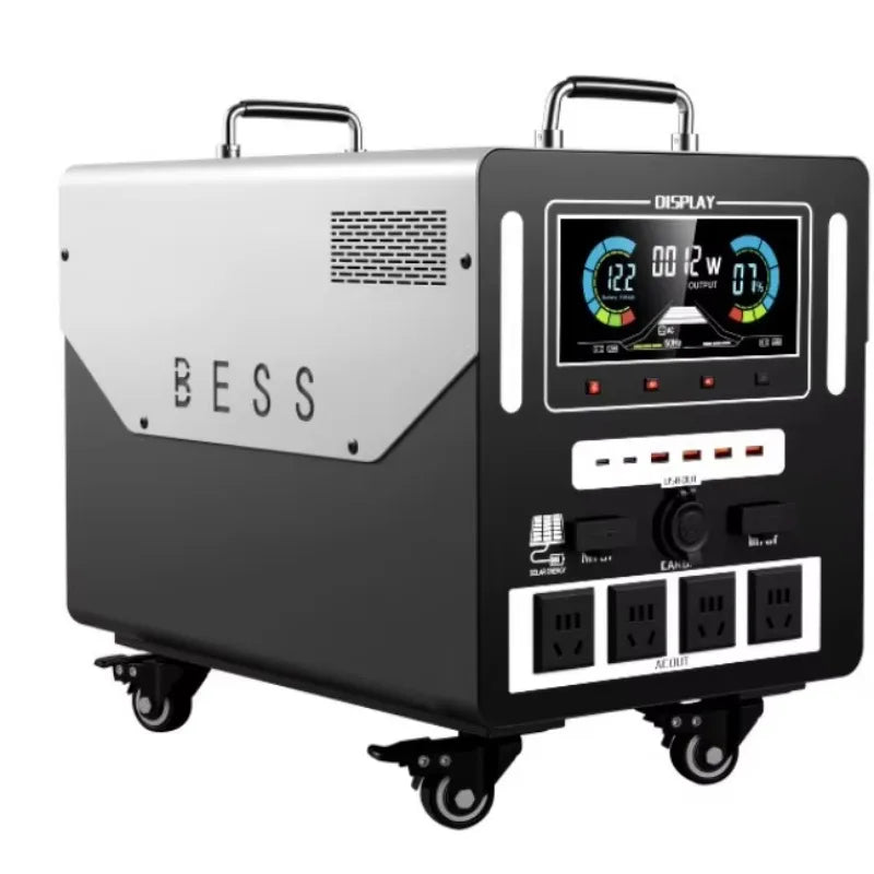 Large Capacity Portable Power Station 220V High Power Outdoor Camping Emergency Backup Power Supply For Home And Travel