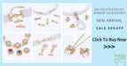 Brass Crystal Agate Pendant Pinch Bails,18k Real Gold Plated Inlaid Zircon Pendant Clips Clamp Pinch Bail,Supplies For Jewelry