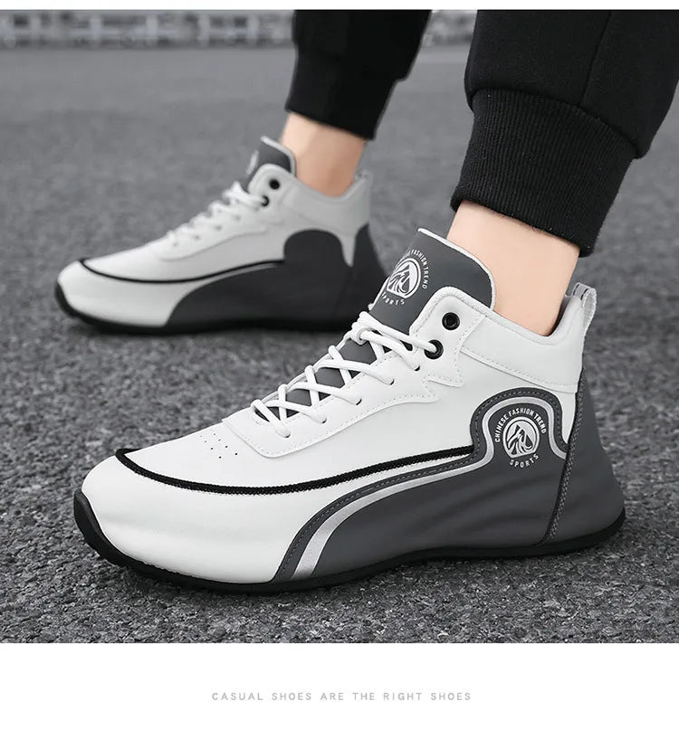 2026 Men's Light Luxury Style Soft Bottom Comfortable Casual Sneakers Youth Students Outdoor Running Shoes Zapatillas Deportivas