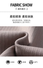 Solid Color Men's Knitted Cardigan Spring Autumn New Fashion Casual Wearable Sweater Middle-aged Coat