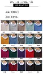 Autumn Winter 100% Mink Cashmere Sweater Men's Round Neck Pullover Loose Solid Color Plus Size Base Knit Business Casual Sweater