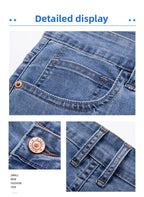 2026 Y2k Pants Men Thin Lyocell Spring Summer Classic Korean Youthful Vitality Men's  Jeans Lightweight Stretch Trousers