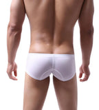 Men's Boxers Low-rise Ice Silk Underpants Men Small Boxer Shorts Sexy Underwear Men Panties Boxer Briefs