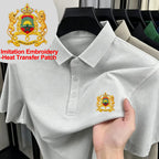 Morocco Coat Of Arms Print Polo Shirts Male Basic Short Sleeve Tops Summer Comfortable Lapel T-Shirt Casual Sporty Mens Clothes