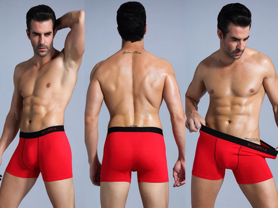 6pcs White Men Panties Cotton Boxers For Man Underwear Pack Brand Male Underpants Slip Sexy Trunks Gift Homme Boxer Shorts