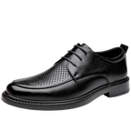 2026 Summer Hollow Out Breathable Deodorant Genuine Leather Business Dress Shoes British Style High-end Formal Shoes Hot Sale