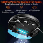 Robot Vacuum Cleaner ABIR X9 ,Laser System,Dual UV Cleaning,Auto Carpet Boost Tech,Multiple Floors Maps,Customized Room Cleaning