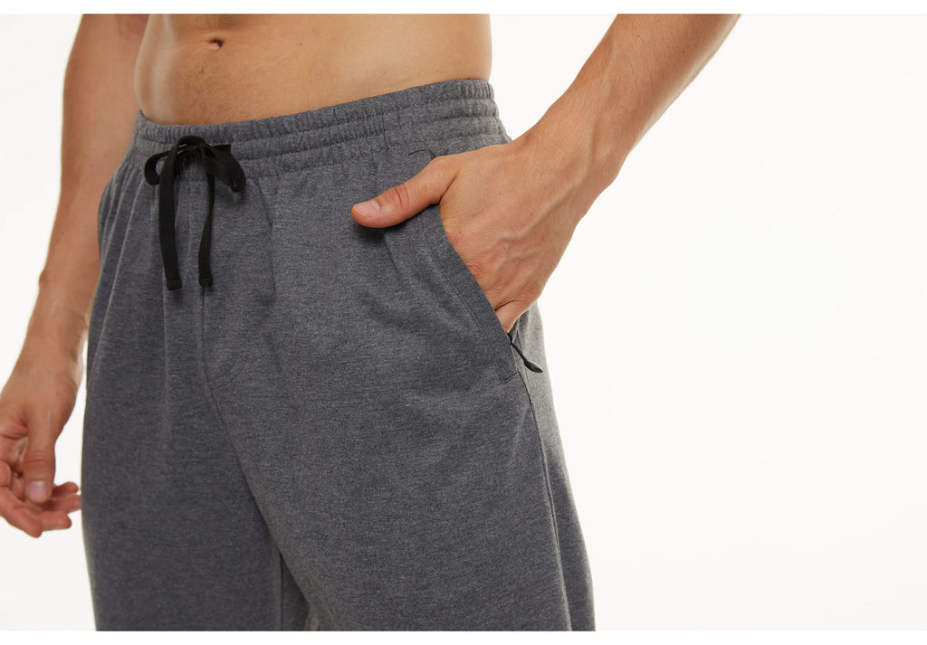 Men Sweatpants Running Sport Pants Drawstring Lightweight Solid Joggers Sport Streetwear Casual Breathable Trousers Tracksuit