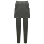 M-6XL clothes Thicker Warm Women Winter Leggings Female Casual Outer Wear leggins Pants Skirt Sweatpants High Waist Leggings