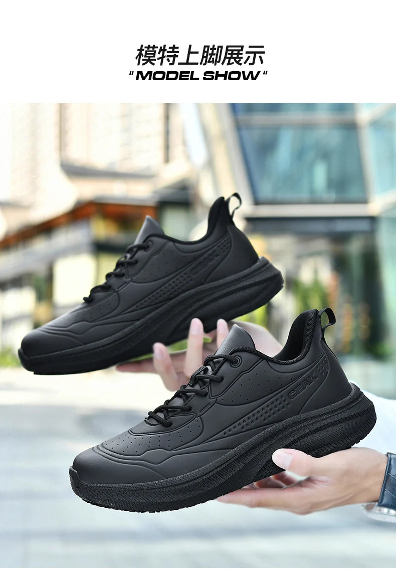 Hotel Chef Shoes Four Seasons Breathable Light Non-slip Waterproof Oil-proof Kitchen work shoes Men's Outdoor Casual sports Shoe