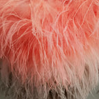 True ostrich feather Multicolor Mini Skirt Elastic Waist  Sexy Clothing Club Party Dance Rave Short Skirt Note select 3 colors