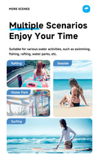 Essager Waterproof Phone Case Swimming Bag IPX8 Floating Bag Protect Pouch Cover For Phone Water Sports For iPhone Huawei Xiaomi