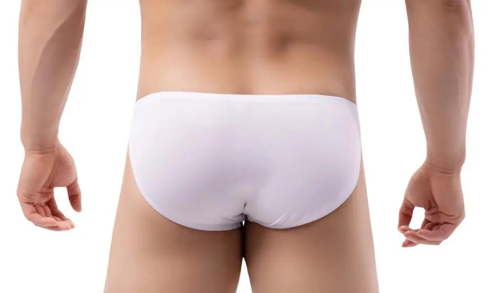BRAVE PERSON Men's Modal Briefs Sexy Underwear Low-rise Solid Underpants 12 Colors Briefs for Man