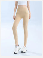 Ice Silk Shark Leggings Women High Waist Tummy Control Yoga Pants Buttery Soft Push Up Summer Thin Breathable Jeggings Workout