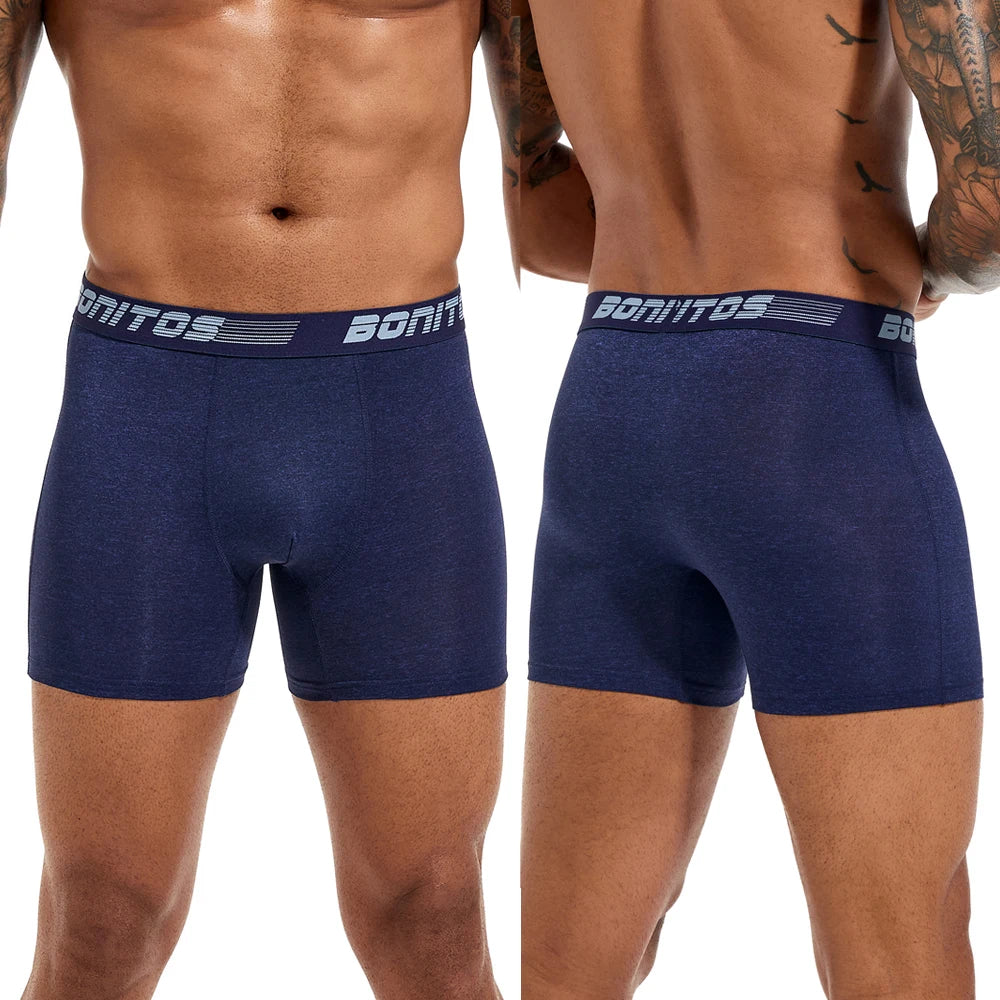 5pcs Boxers Men's Panties Breathable Boxer Shorts Men Underwear Polyester Underpants for Man High Quality Male Trunks