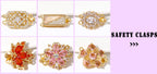 14K Gold Plated Brass Flower Tassel Pendant For Earrings Accessories,Flower Charms Pendant For DIY Jewelry Making Supplies