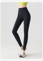Women's Pockets Yoga Pants Cloud Touch Ice Silk Shark Leggings High Waist Tummy Control Butt Lifting Sports Leggings  Running