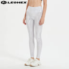 LEOHEX High Waist Yoga Leggings for Women, Breathable Fitness Running Pants, Workout Gym Sports Trousers