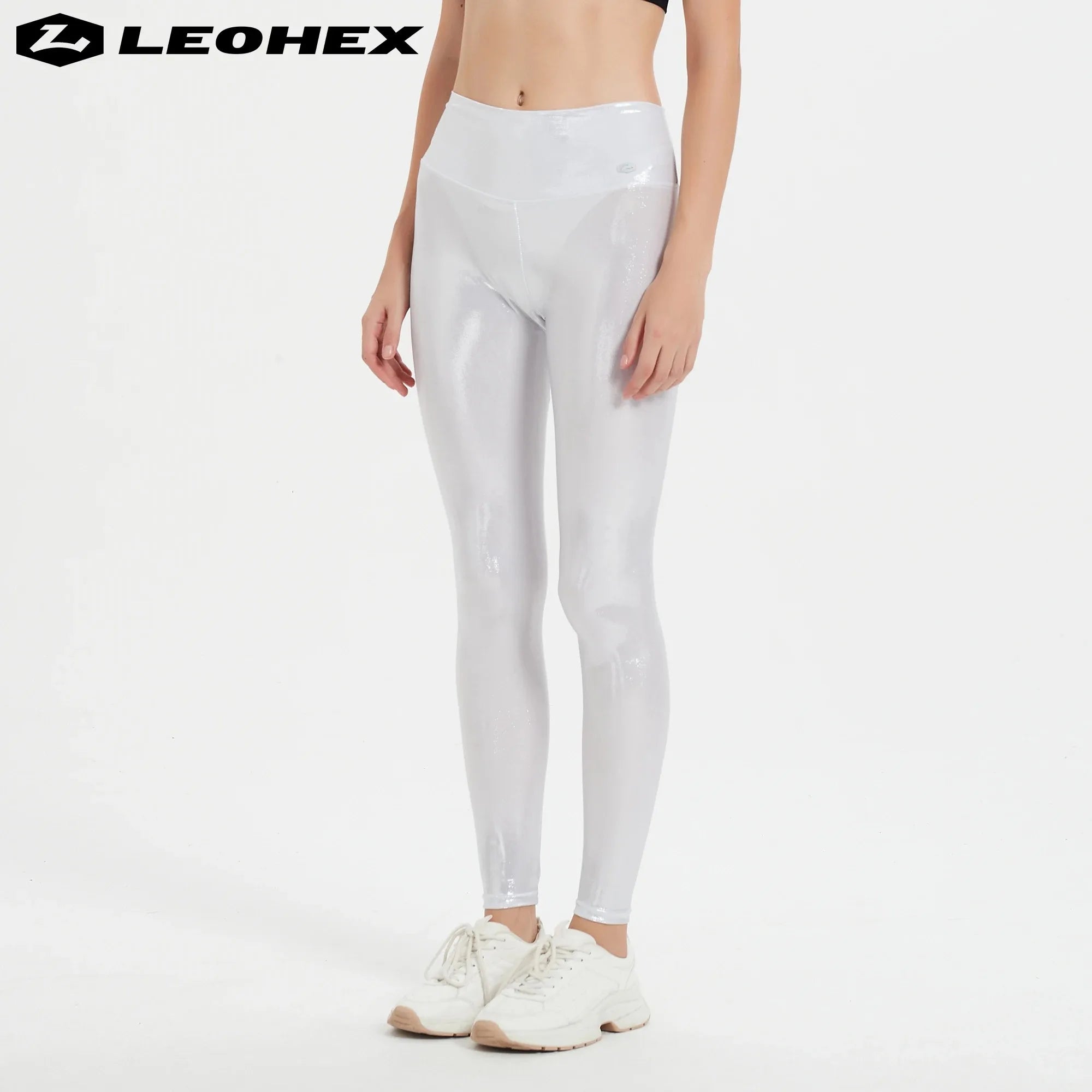 LEOHEX High Waist Yoga Leggings for Women, Breathable Fitness Running Pants, Workout Gym Sports Trousers