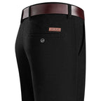 Mens Business Casual Pants Corduroy Suit Pants Autunn Formal Dress Pants Brown Navy Khaki 29-42