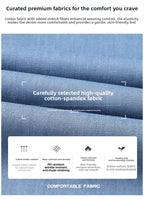 2026  New In Summer Thin Jeans Men's Loose Lightweight High Quality Straight Trendy Versatile Long Pants