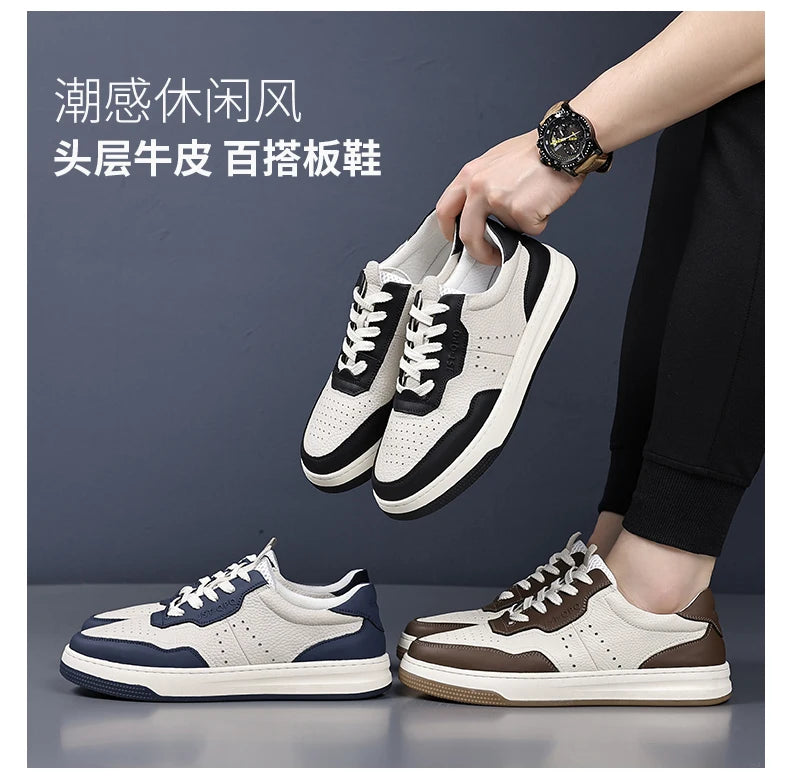 Men's fashion casual shoes four season soft-sole non-slip breathable outdoor walking shoes youth lightweight sports running shoe