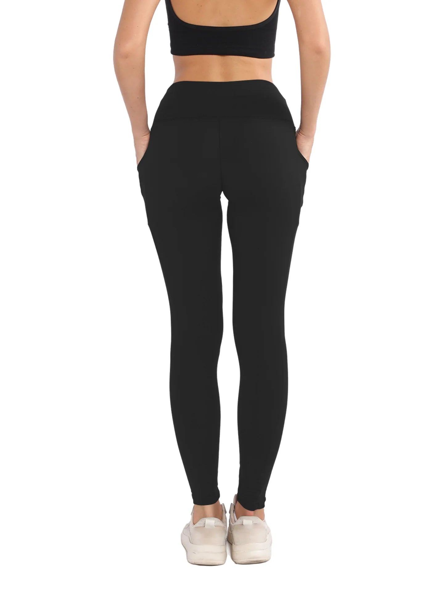 High Waist Plush Leggings Warm Leopard Print Yoga Pants Milk Silk Bare-Feel Leggings for Spring/Autumn