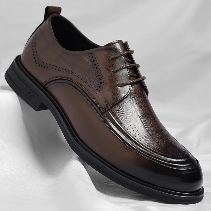 Business Formal British Style Casual Commuting Style Commuting Shoes Wedding Groom Shoes Leather Shoes Men's Four Seasons