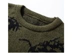 Autumn Winter Men's O-Neck Sweater Casual Men Warm Cashmere Knitted Pullover Men Classic Loose Knitwear Sweaters Clothing