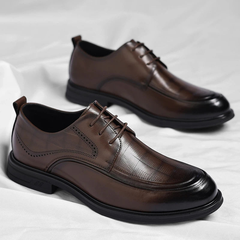 Business Formal British Style Casual Commuting Style Commuting Shoes Wedding Groom Shoes Leather Shoes Men's Four Seasons