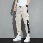 Fashion Multiple Models New Multi Pocket Drawstring Pants Men's Casual Cargo Pants Summer Outdoor Hip Hop Sweatpants Men Women
