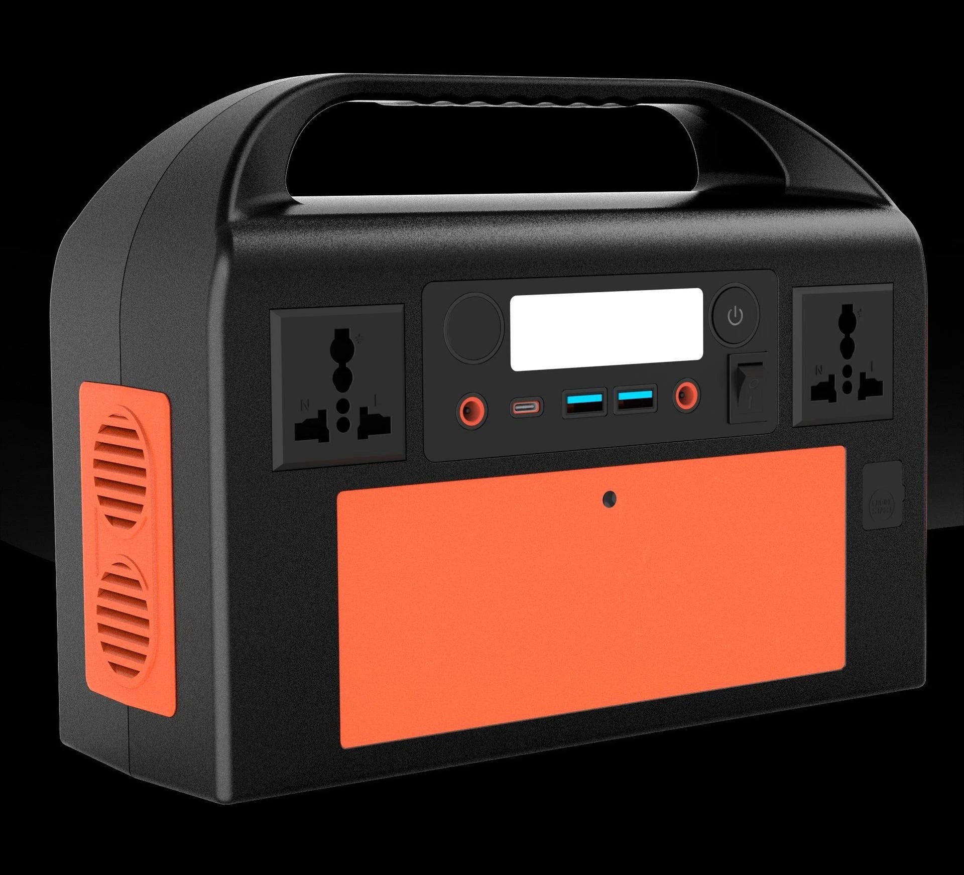 2026 500W Portable Outdoor Emergency Power Station CE Certified Travel Energy Storage Box Household Backup Power Supply