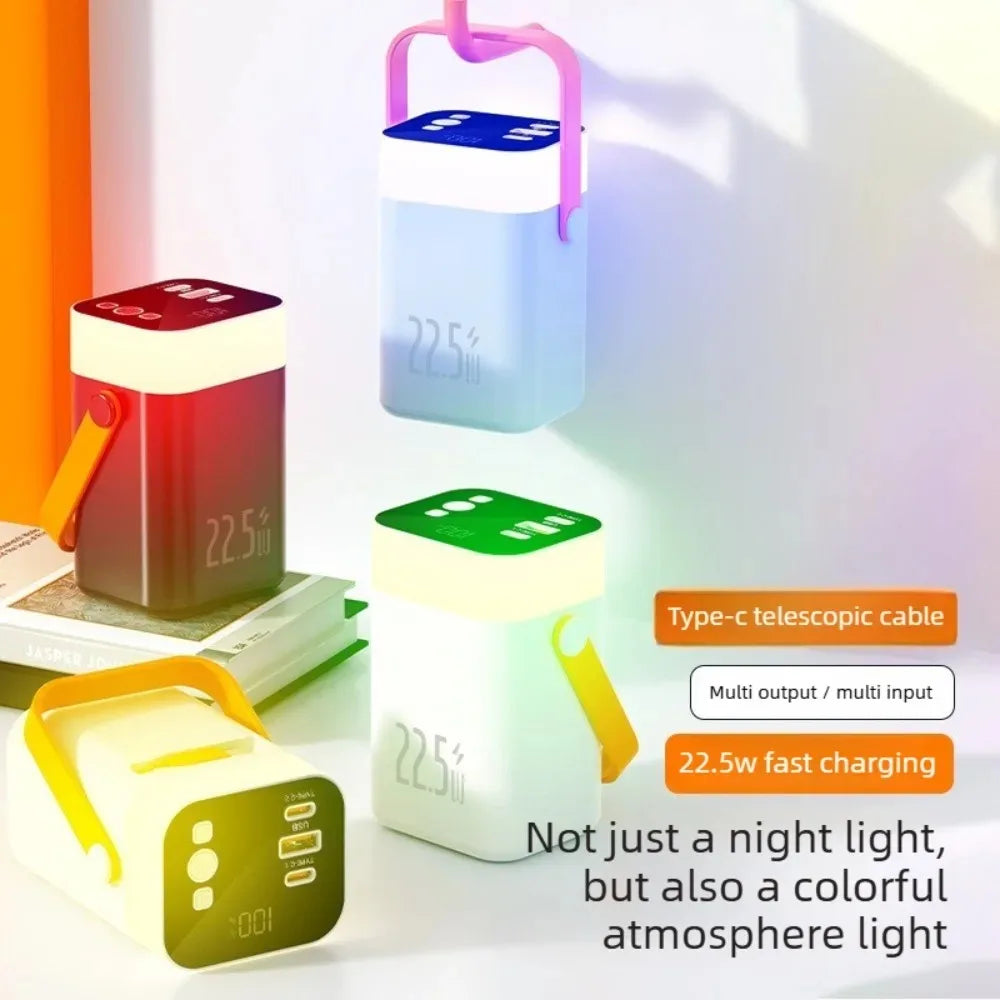 50000mAh 30000mAh Power Bank PD 20W Fast Charging for IPhone Laptop Samsung Xiaomi Portable Large Battery Capacity Power Station