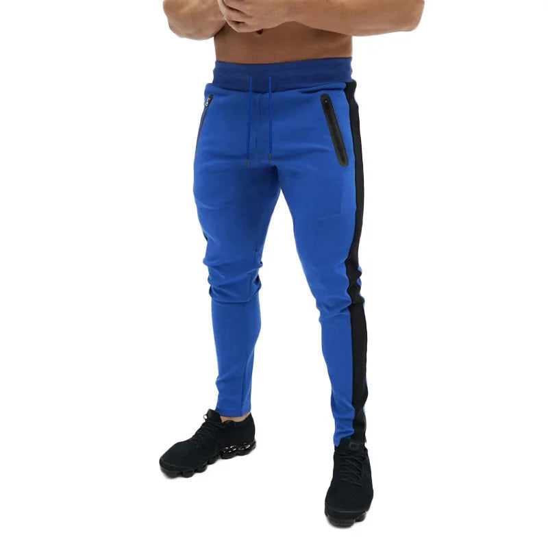 New Men's Casual Fashion Pants Sportswear Skinny Male Trousers Gyms Tracksuits Bottoms Hip Hop Streetwear Joggers Sweatpants