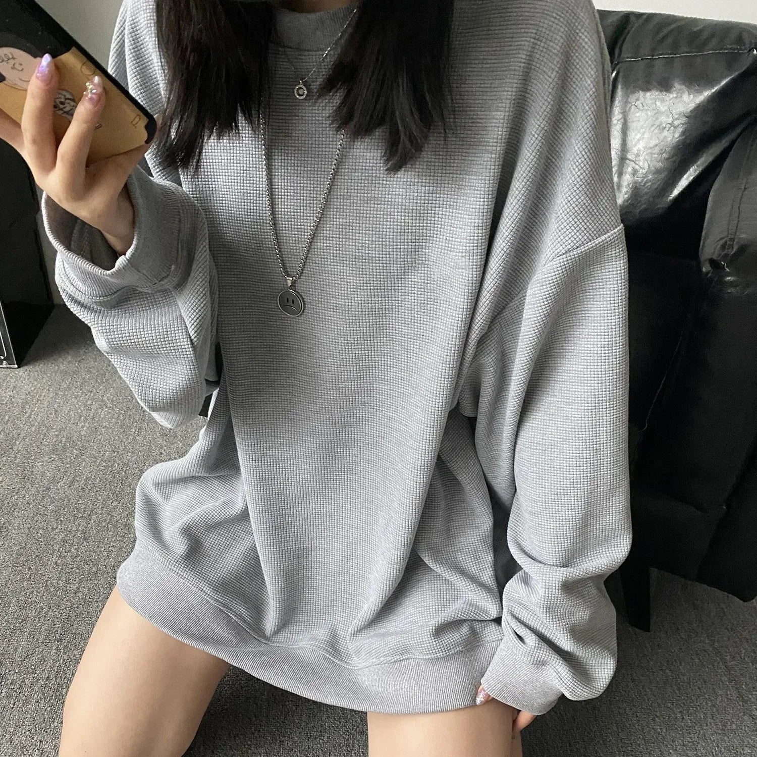 Summer solid color college style sports polo shirt new female student class uniform shirt collar short sleeved T-shirt