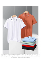 2026 Spring Autumn Cozy Top Women Solid ice silk quick - drying clothesT Shirts Polo Collar Sleeves Comfortable Casual
