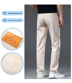 2026 Y2k Pants Men Thin Lyocell Spring Summer Classic Korean Youthful Vitality Men's  Jeans Lightweight Stretch Trousers