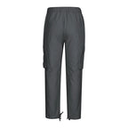 Men's Tactical Cargo Pants Multi Pocket Straight Leg Drawstring Waist Outdoor Hiking Work Casual Daily Street Travel Trousers